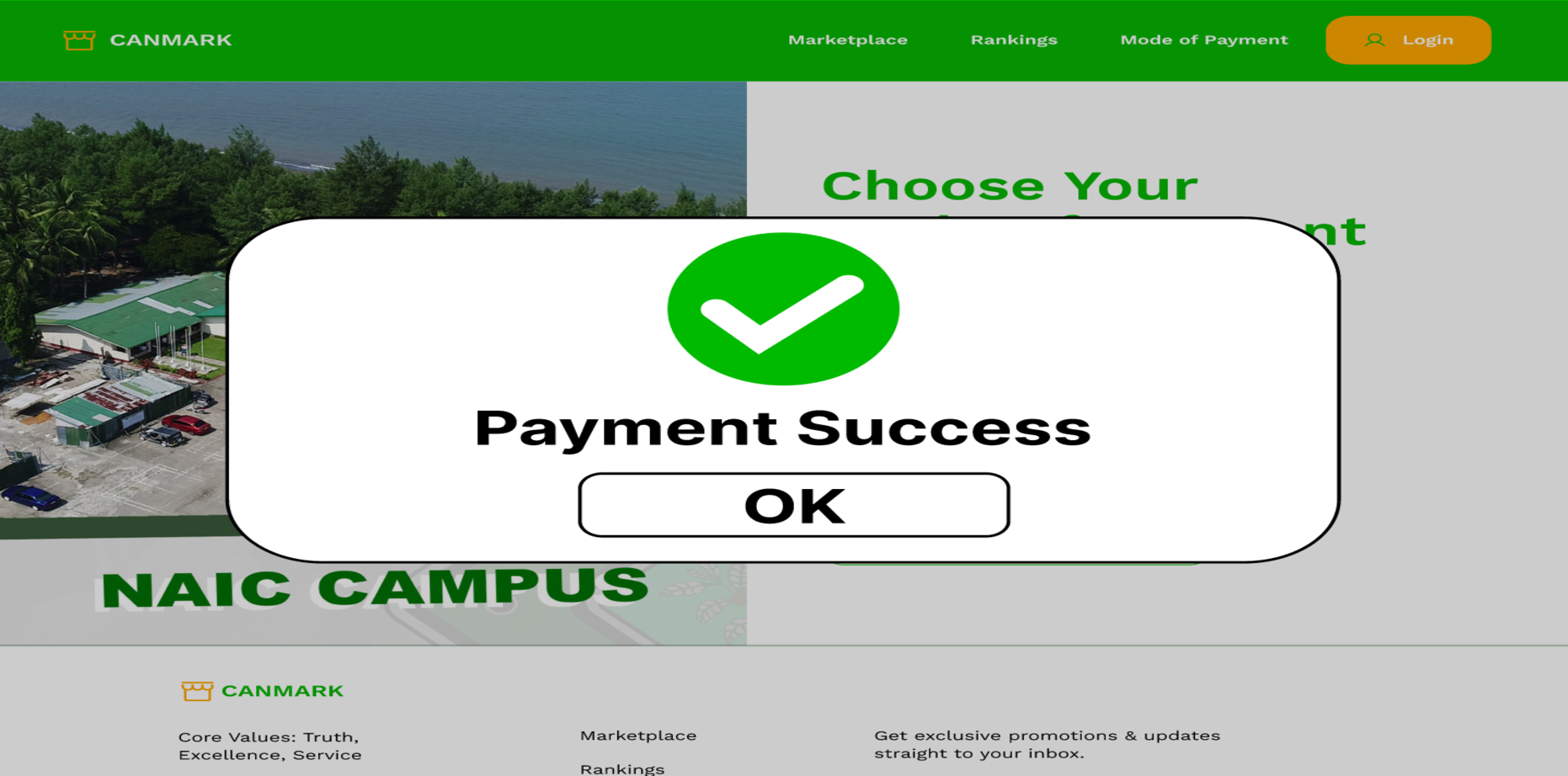 CANMARK Success Payment